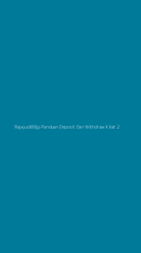 Tampilan Antarmuka Aplikasi Rajajudi88jp Panduan Deposit Dan Withdraw Kilat - 2