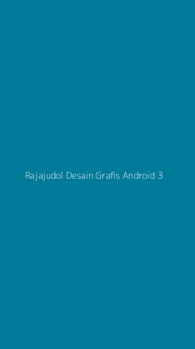 Tampilan Antarmuka Aplikasi Rajajudol Desain Grafis Android - 3