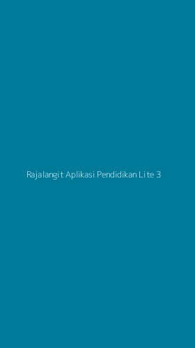 Tampilan Antarmuka Aplikasi Rajalangit Aplikasi Pendidikan Lite - 3
