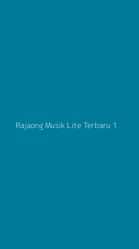 Tampilan Antarmuka Aplikasi Rajaong Musik Lite Terbaru - 1