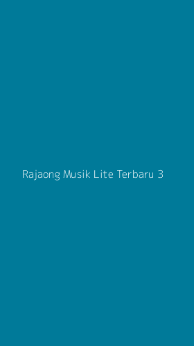 Tampilan Antarmuka Aplikasi Rajaong Musik Lite Terbaru - 3