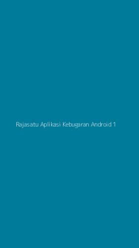 Tampilan Antarmuka Aplikasi Rajasatu Aplikasi Kebugaran Android - 1