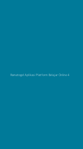 Tampilan Antarmuka Aplikasi Ramatogel Aplikasi Platform Belajar Online - 4