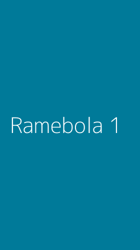 Tampilan Antarmuka Aplikasi Ramebola - 1