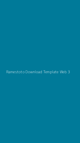 Tampilan Antarmuka Aplikasi Ramestoto Download Template Web - 3