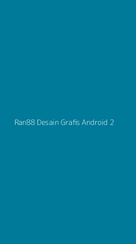 Tampilan Antarmuka Aplikasi Ran88 Desain Grafis Android - 2