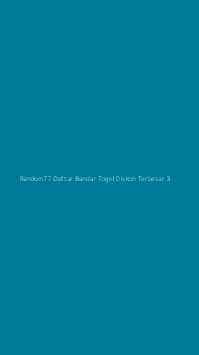 Tampilan Antarmuka Aplikasi Random77 Daftar Bandar Togel Diskon Terbesar - 3