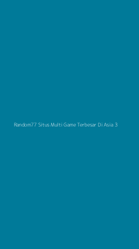 Tampilan Antarmuka Aplikasi Random77 Situs Multi Game Terbesar Di Asia - 3