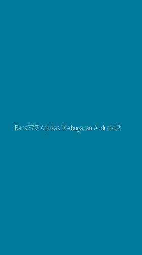 Tampilan Antarmuka Aplikasi Rans777 Aplikasi Kebugaran Android - 2