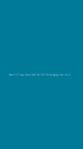 Tampilan Antarmuka Aplikasi Rans777 App Data Sgp Hk Sdy Terlengkap Hari Ini - 2