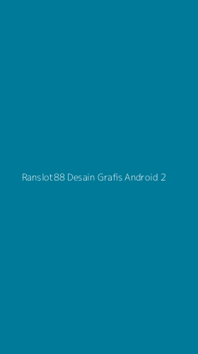 Tampilan Antarmuka Aplikasi Ranslot88 Desain Grafis Android - 2