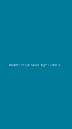 Tampilan Antarmuka Aplikasi Rasaslot Belajar Bahasa Inggris Cepat - 3