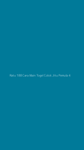 Tampilan Antarmuka Aplikasi Ratu 188 Cara Main Togel Colok Jitu Pemula - 4