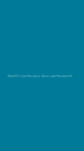 Tampilan Antarmuka Aplikasi Ratu555 Cara Recovery Akun Lupa Password - 4