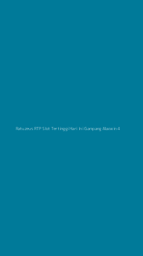 Tampilan Antarmuka Aplikasi Ratuzeus Rtp Slot Tertinggi Hari Ini Gampang Maxwin - 4