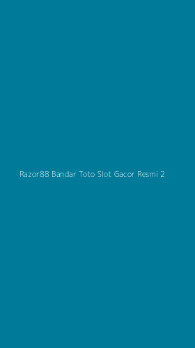 Tampilan Antarmuka Aplikasi Razor88 Bandar Toto Slot Gacor Resmi - 2