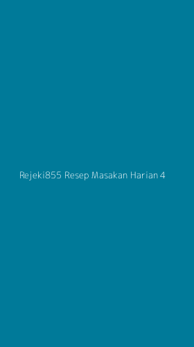 Tampilan Antarmuka Aplikasi Rejeki855 Resep Masakan Harian - 4