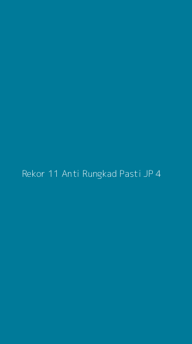 Tampilan Antarmuka Aplikasi Rekor 11 Anti Rungkad Pasti Jp - 4