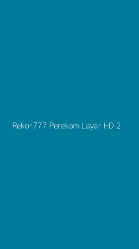 Tampilan Antarmuka Aplikasi Rekor777 Perekam Layar Hd - 2