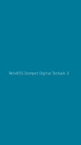 Tampilan Antarmuka Aplikasi Relx855 Dompet Digital Terbaik - 3