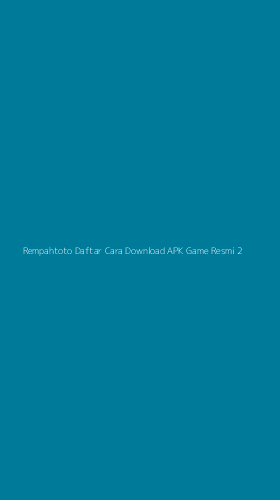 Tampilan Antarmuka Aplikasi Rempahtoto Daftar Cara Download Apk Game Resmi - 2