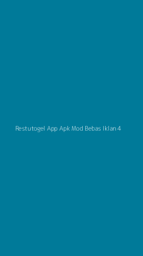 Tampilan Antarmuka Aplikasi Restutogel App Apk Mod Bebas Iklan - 4