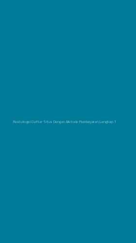 Tampilan Antarmuka Aplikasi Restutogel Daftar Situs Dengan Metode Pembayaran Lengkap - 1
