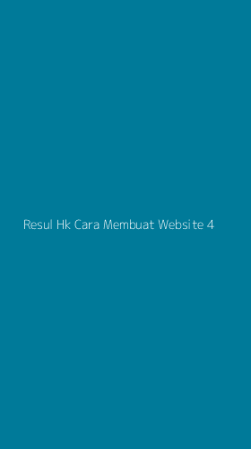 Tampilan Antarmuka Aplikasi Resul Hk Cara Membuat Website - 4