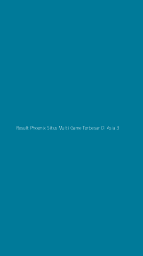 Tampilan Antarmuka Aplikasi Result Phoenix Situs Multi Game Terbesar Di Asia - 3