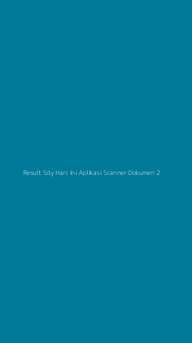 Tampilan Antarmuka Aplikasi Result Sdy Hari Ini Aplikasi Scanner Dokumen - 2