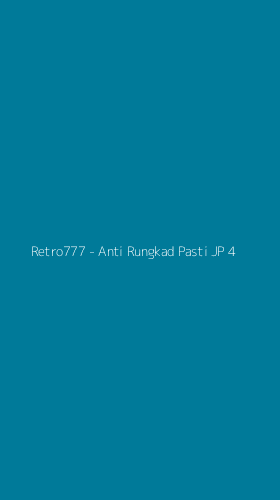 Tampilan Antarmuka Aplikasi Retro777 - Anti Rungkad Pasti JP - 4