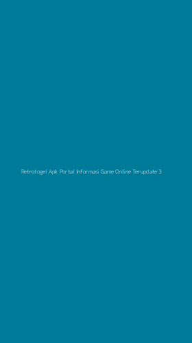 Tampilan Antarmuka Aplikasi Retrotogel Apk Portal Informasi Game Online Terupdate - 3
