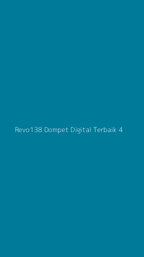 Tampilan Antarmuka Aplikasi Revo138 Dompet Digital Terbaik - 4
