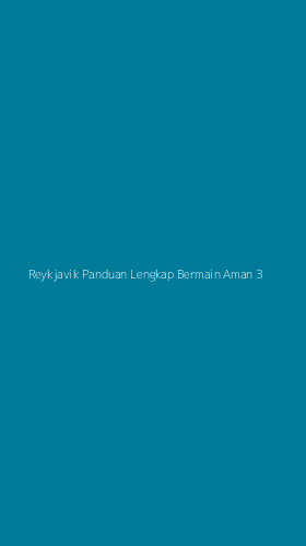 Tampilan Antarmuka Aplikasi Reykjavik Panduan Lengkap Bermain Aman - 3
