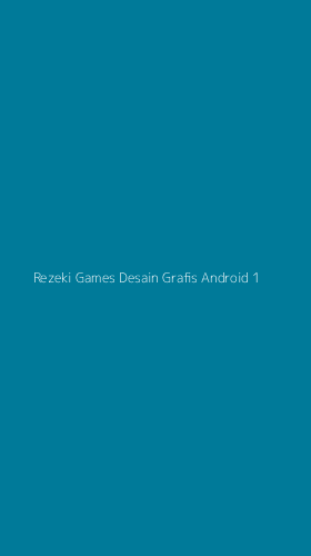 Tampilan Antarmuka Aplikasi Rezeki Games Desain Grafis Android - 1
