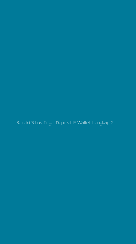 Tampilan Antarmuka Aplikasi Rezeki Situs Togel Deposit E Wallet Lengkap - 2