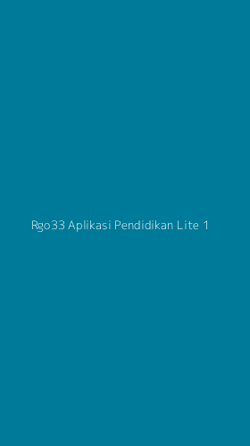 Tampilan Antarmuka Aplikasi Rgo33 Aplikasi Pendidikan Lite - 1