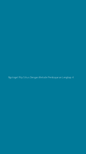 Tampilan Antarmuka Aplikasi Rgotogel Rtp Situs Dengan Metode Pembayaran Lengkap - 4