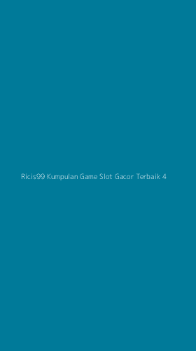 Tampilan Antarmuka Aplikasi Ricis99 Kumpulan Game Slot Gacor Terbaik - 4