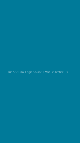 Tampilan Antarmuka Aplikasi Ris777 Link Login Sbobet Mobile Terbaru - 3