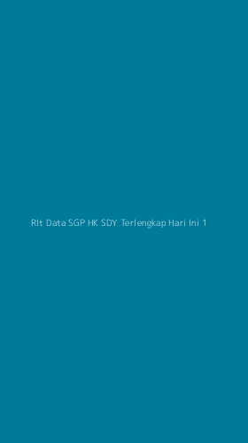Tampilan Antarmuka Aplikasi Rlt Data Sgp Hk Sdy Terlengkap Hari Ini - 1