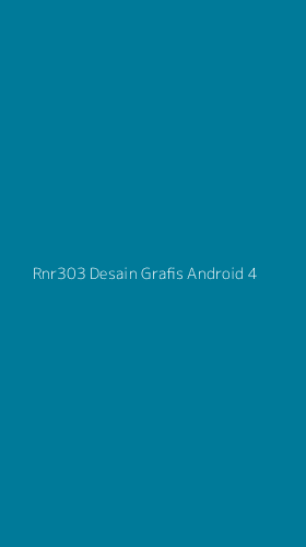 Tampilan Antarmuka Aplikasi Rnr303 Desain Grafis Android - 4