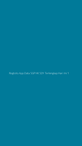Tampilan Antarmuka Aplikasi Rogtoto App Data Sgp Hk Sdy Terlengkap Hari Ini - 1