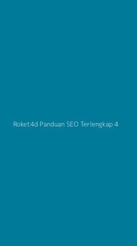 Tampilan Antarmuka Aplikasi Roket4d Panduan Seo Terlengkap - 4