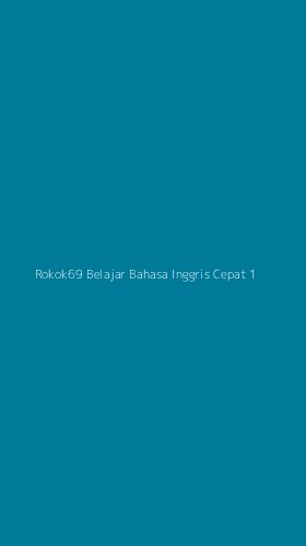 Tampilan Antarmuka Aplikasi Rokok69 Belajar Bahasa Inggris Cepat - 1