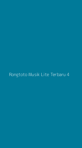 Tampilan Antarmuka Aplikasi Rongtoto Musik Lite Terbaru - 4