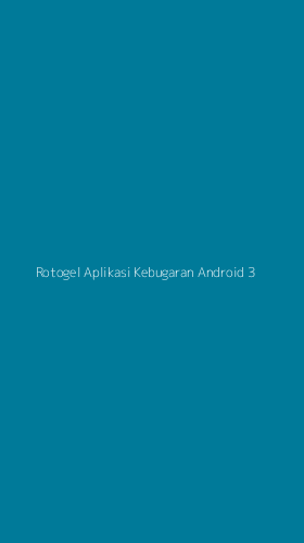Tampilan Antarmuka Aplikasi Rotogel Aplikasi Kebugaran Android - 3