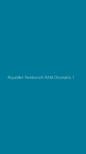 Tampilan Antarmuka Aplikasi Royal8et Pembersih Ram Otomatis - 1