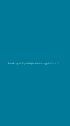 Tampilan Antarmuka Aplikasi Royalking4d Wap Belajar Bahasa Inggris Cepat - 3
