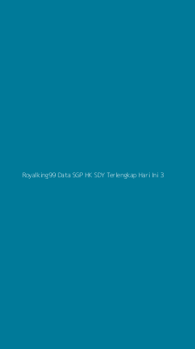 Tampilan Antarmuka Aplikasi Royalking99 Data Sgp Hk Sdy Terlengkap Hari Ini - 3